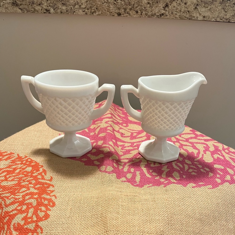 Vintage Milk Glass